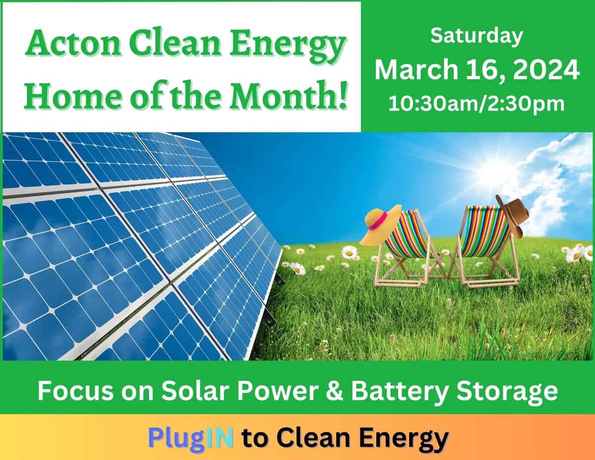 PlugIN Tour: March Clean Energy Home of the Month – Solar Panels and Batteries
